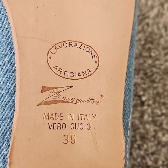 NWT Zona Centro ITALIAN flats 39 - Picture 7 of 8